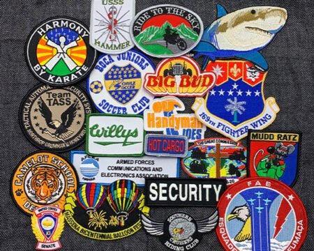 Custom Embroidered, PVC, and Chenille Patches