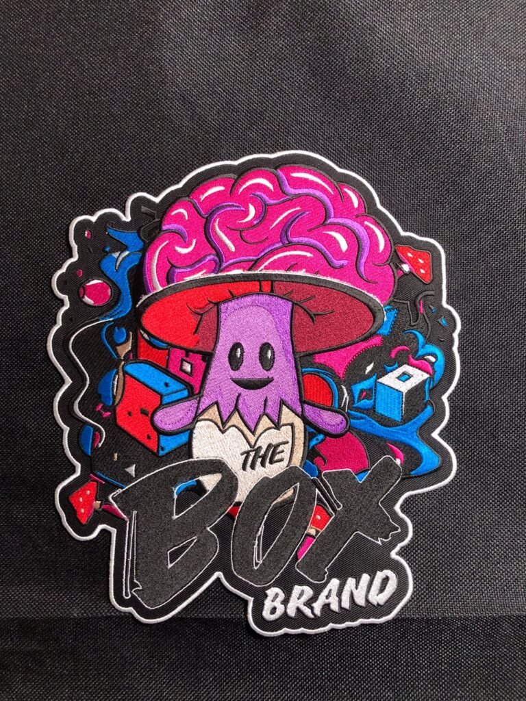 Box Brand Custom Patches
