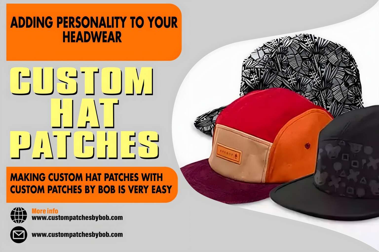 Custom Hat Patches | Adding Personality to Your Headwear Custom Hat Patches